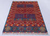 Chobi Purple Hand Knotted 40 X 60 Area Rug 700-112538 Thumb 1