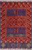 Chobi Purple Hand Knotted 40 X 60  Area Rug 700-112538 Thumb 0