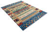 Chobi Blue Hand Knotted 51 X 69 Area Rug 700-112543 Thumb 2