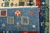 Chobi Blue Hand Knotted 51 X 69 Area Rug 700-112543 Thumb 6