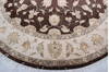 Jaipur Brown Round Hand Knotted 101 X 102 Area Rug 905-112547 Thumb 1