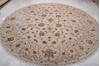 Jaipur Grey Round Hand Knotted 100 X 101 Area Rug 905-112548 Thumb 2