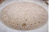 Jaipur Grey Round Hand Knotted 100 X 101 Area Rug 905-112548 Thumb 4