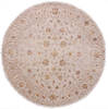 Jaipur Grey Round Hand Knotted 100 X 101  Area Rug 905-112548 Thumb 0