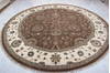 Jaipur Brown Round Hand Knotted 911 X 102 Area Rug 905-112549 Thumb 2