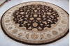 Jaipur Brown Round Hand Knotted 911 X 100 Area Rug 905-112551 Thumb 2