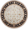 Jaipur Blue Round Hand Knotted 911 X 100  Area Rug 905-112554 Thumb 0