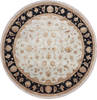 Jaipur Blue Round Hand Knotted 911 X 100 Area Rug 905-112554 Thumb 0