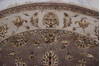 Jaipur Brown Round Hand Knotted 811 X 92 Area Rug 905-112560 Thumb 3