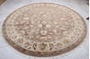 Jaipur Brown Round Hand Knotted 811 X 92  Area Rug 905-112560 Thumb 5
