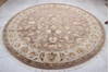 Jaipur Brown Round Hand Knotted 811 X 92 Area Rug 905-112560 Thumb 5