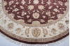 Jaipur Brown Round Hand Knotted 92 X 92  Area Rug 905-112561 Thumb 1