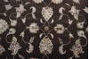 Jaipur Brown Round Hand Knotted 91 X 92 Area Rug 905-112563 Thumb 2