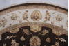 Jaipur Brown Round Hand Knotted 91 X 92 Area Rug 905-112563 Thumb 3