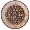Jaipur Brown Round Hand Knotted 91 X 92 Area Rug 905-112563 Thumb 0