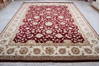 Jaipur Red Hand Knotted 811 X 1111  Area Rug 905-112565 Thumb 8
