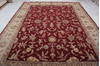 Jaipur Red Hand Knotted 90 X 121  Area Rug 905-112568 Thumb 6