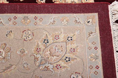 Jaipur Red Hand Knotted 90 X 121 Area Rug 905-112573 Image 8