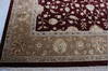 Jaipur Red Hand Knotted 90 X 121 Area Rug 905-112573 Thumb 1