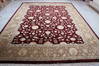 Jaipur Red Hand Knotted 90 X 121  Area Rug 905-112573 Thumb 9