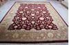 Jaipur Red Hand Knotted 90 X 121 Area Rug 905-112573 Thumb 9