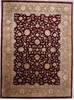 Jaipur Red Hand Knotted 90 X 121  Area Rug 905-112573 Thumb 0
