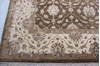 Jaipur Brown Hand Knotted 92 X 124  Area Rug 905-112575 Thumb 1