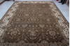 Jaipur Brown Hand Knotted 92 X 124  Area Rug 905-112575 Thumb 7
