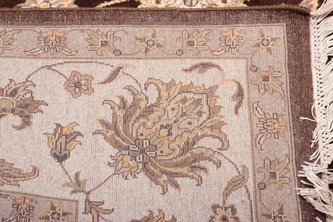 Jaipur Brown Hand Knotted 90 X 123 Area Rug 905-112578 Image 7