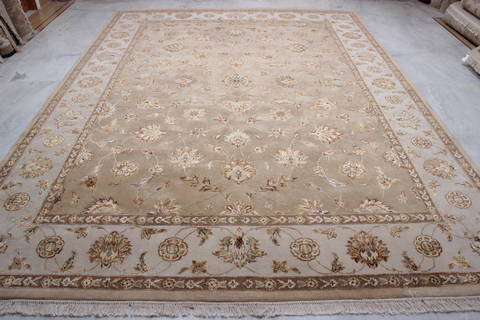 Jaipur Brown Hand Knotted 90 X 121 Area Rug 905-112581 Image 10