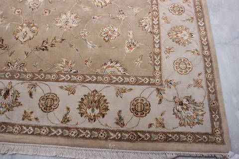 Jaipur Brown Hand Knotted 90 X 121 Area Rug 905-112581 Image 2