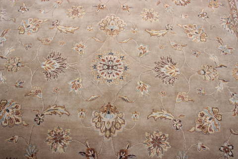 Jaipur Brown Hand Knotted 90 X 121 Area Rug 905-112581 Image 3