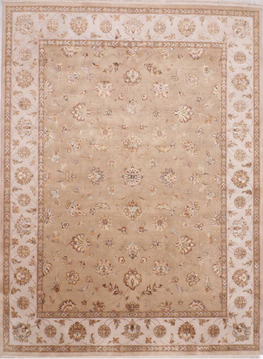Jaipur Brown Hand Knotted 90 X 121 Area Rug 905-112581 Image 9