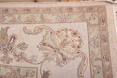 Jaipur Yellow Hand Knotted 92 X 124 Area Rug 905-112583 Image 7