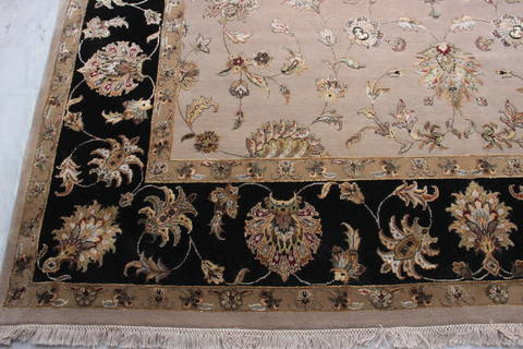 Jaipur Beige Hand Knotted 90 X 124 Area Rug 905-112587 Image 1