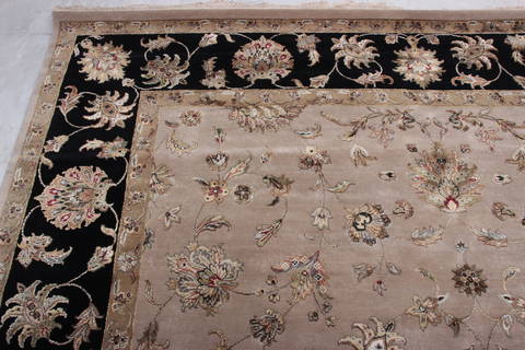 Jaipur Beige Hand Knotted 90 X 124 Area Rug 905-112587 Image 4