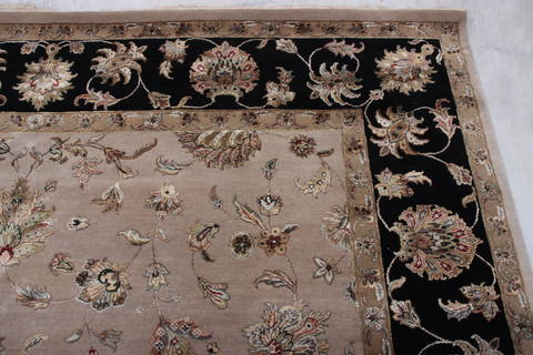Jaipur Beige Hand Knotted 90 X 124 Area Rug 905-112587 Image 5