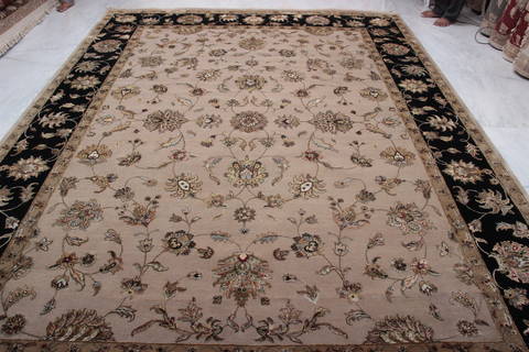Jaipur Beige Hand Knotted 90 X 124 Area Rug 905-112587 Image 6