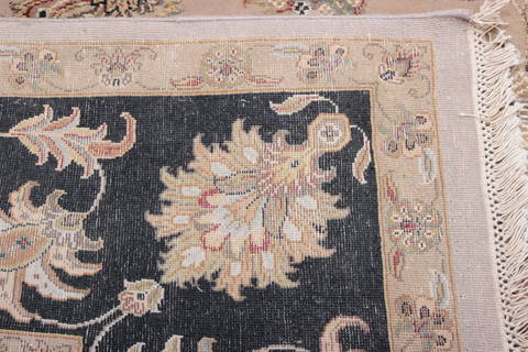 Jaipur Beige Hand Knotted 90 X 124 Area Rug 905-112587 Image 7