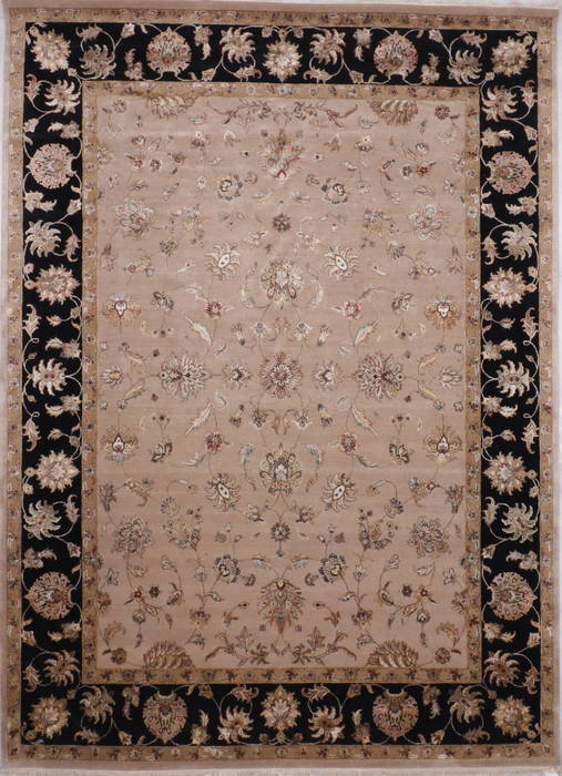 Jaipur Beige Hand Knotted 90 X 124 Area Rug 905-112587 Image 0