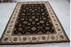 Jaipur Black Hand Knotted 62 X 92 Area Rug 905-112593 Thumb 2