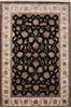 Jaipur Black Hand Knotted 62 X 92  Area Rug 905-112593 Thumb 0