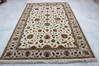 Jaipur White Hand Knotted 60 X 92  Area Rug 905-112598 Thumb 2