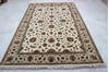 Jaipur White Hand Knotted 60 X 92 Area Rug 905-112598 Thumb 2