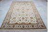 Jaipur White Hand Knotted 60 X 92  Area Rug 905-112598 Thumb 4