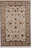 Jaipur White Hand Knotted 60 X 92  Area Rug 905-112598 Thumb 0