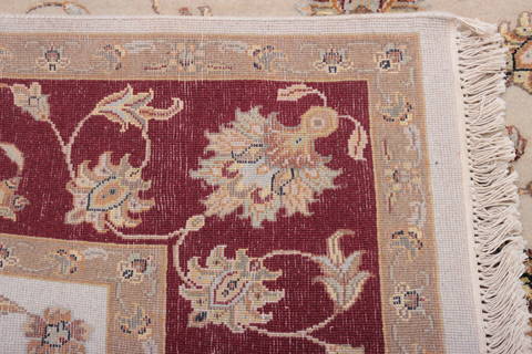 Jaipur White Hand Knotted 511 X 91 Area Rug 905-112599 Image 3