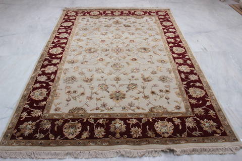 Jaipur White Hand Knotted 511 X 91 Area Rug 905-112599 Image 4