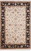 Jaipur White Hand Knotted 60 X 94  Area Rug 905-112600 Thumb 0