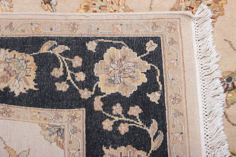 Jaipur Beige Hand Knotted 60 X 92 Area Rug 905-112602 Image 3
